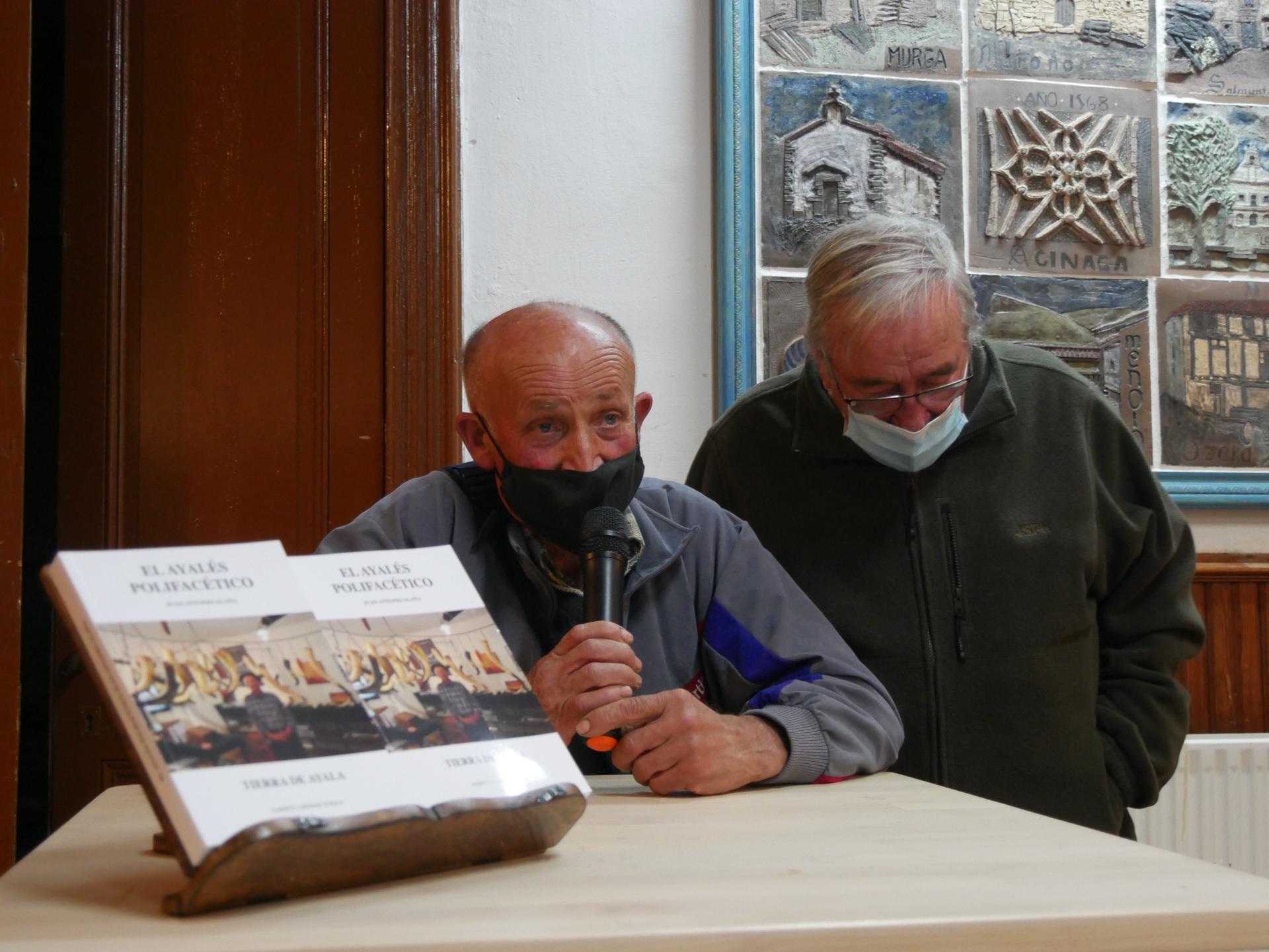 Juan Antonio Alañari buruzko liburua aurkeztu zuten atzo Lantenoko eskolan