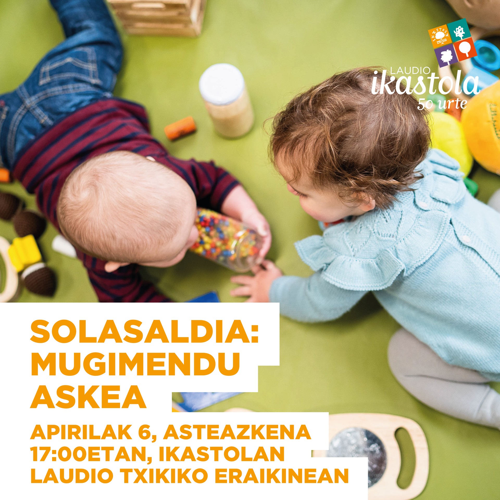 Haurren mugimendu askeari buruzko solasaldia