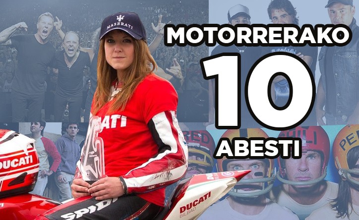 [MARIA BARBERO] Udan motorra gidatzeko 10 abesti