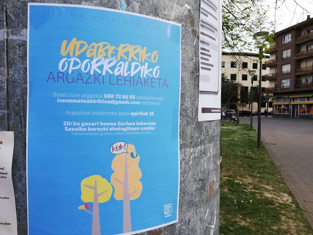 Udaberriko argazki lehiaketa abian