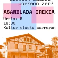 "Gazteok Lamuza parkean zer?" asanblada irekia