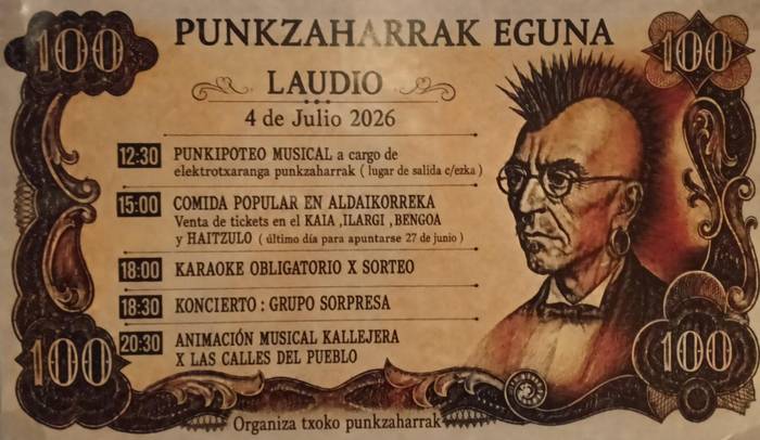 Punkzaharrak eguna