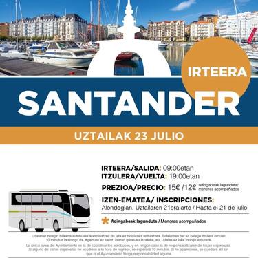 Santanderrera irteera