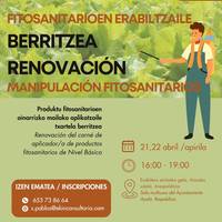 Tailerra: Produktu fitosanitarioen aplikatzaile txartela berritzea