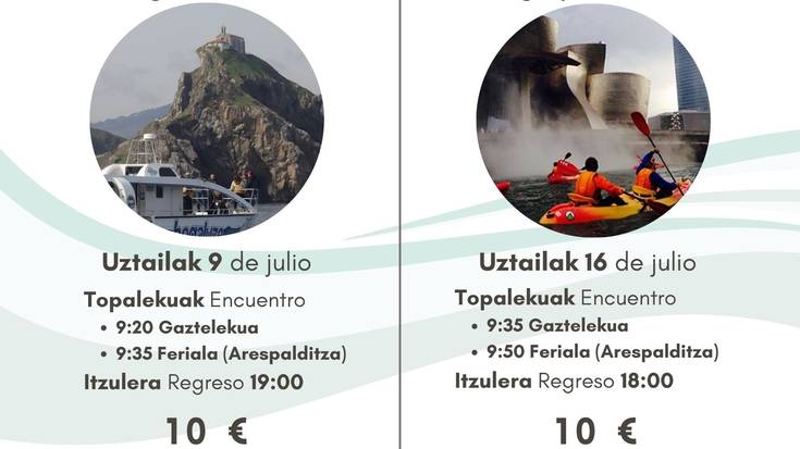 Gazte Uda programako txangoetan izena emateko azken eguna