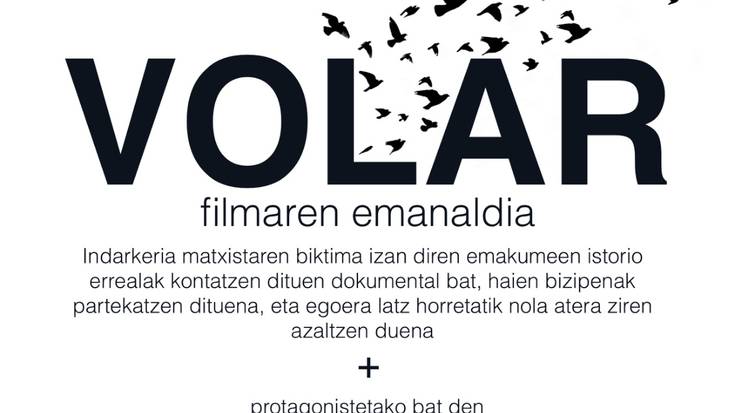Volar filmaren emanaldia