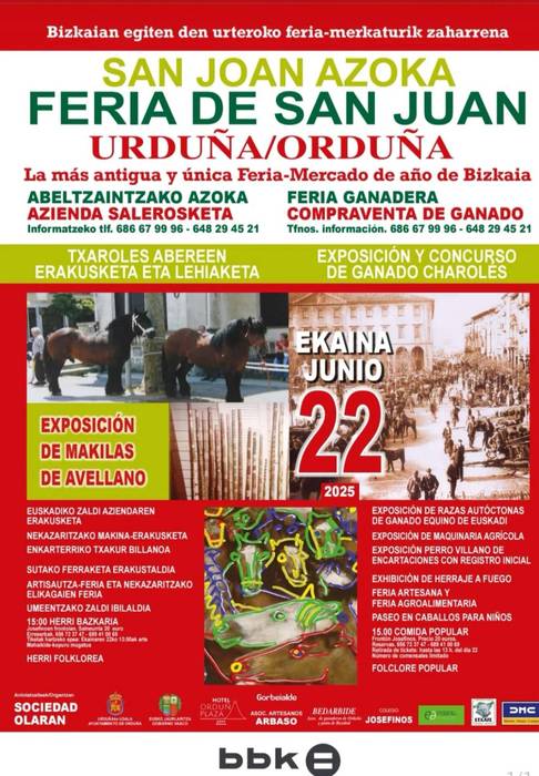 Urduñako San Juan Feria