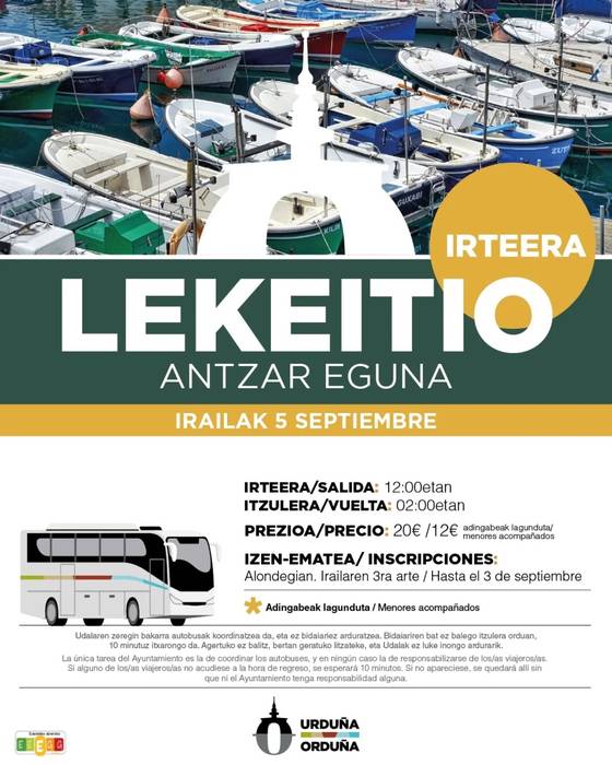 Lekeitiko Antzar Egunera irteera