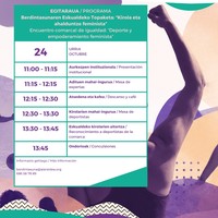 Berdintasunaren Eskualdeko Topaketa: "Kirola eta ahalduntze feminista"