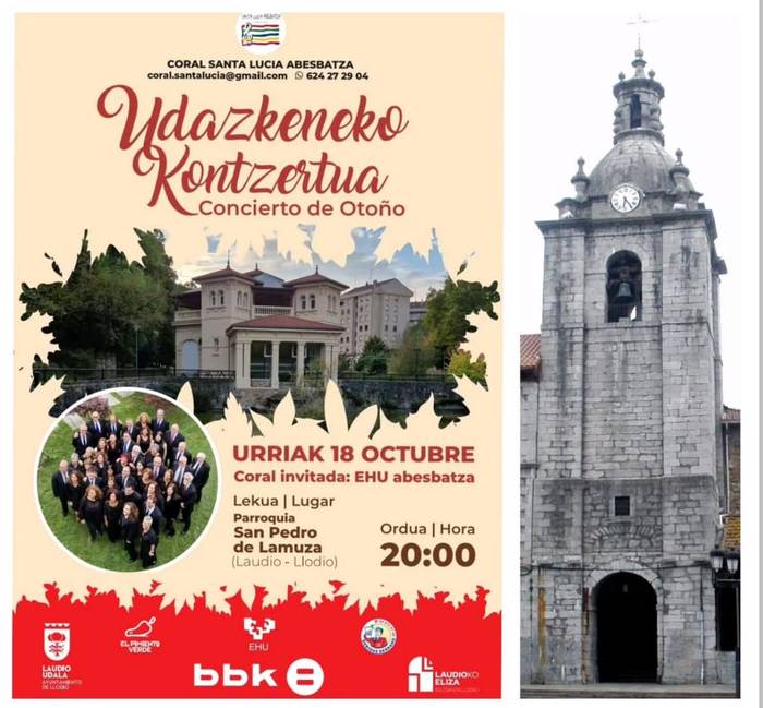 Santa Luzia Abesbatzaren Udazkeneko Kontzertua