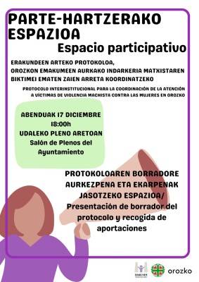 Erakundeen arteko protokoloari ekarpenak egiteko saioa