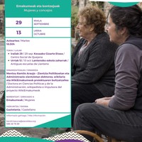 "Emakumeak eta kontzejuak"