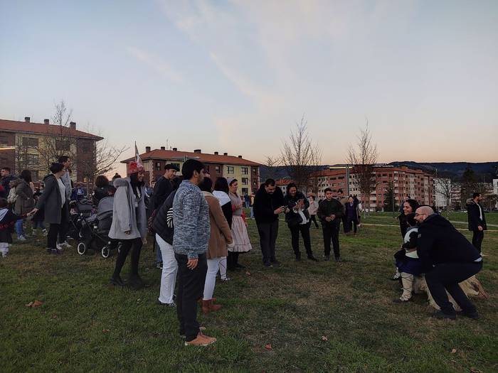 Olentzero omendu zuten atzo  7 1671925370487