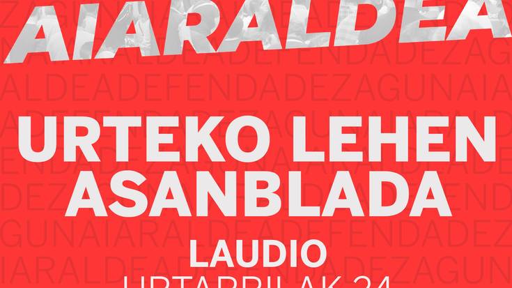 SOS Aiaraldea: Urteko lehen asanblada