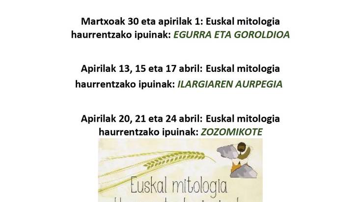 Ipuin txikiak: 'Zozomikote'