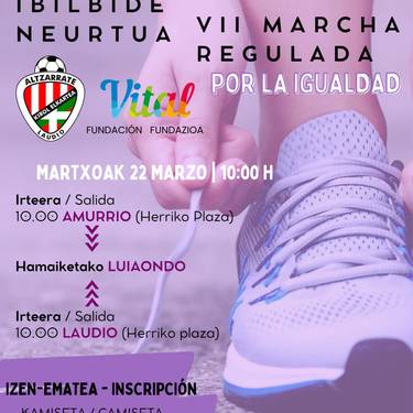 VII. Berdintasunaren aldeko ibilbide neurtua