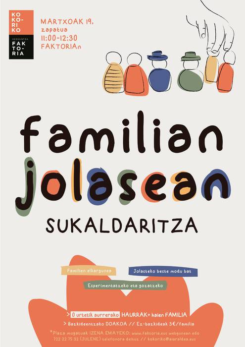 Familian Jolasean: Sukaldaritza