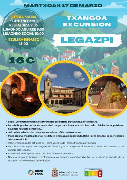Legazpira txangoa