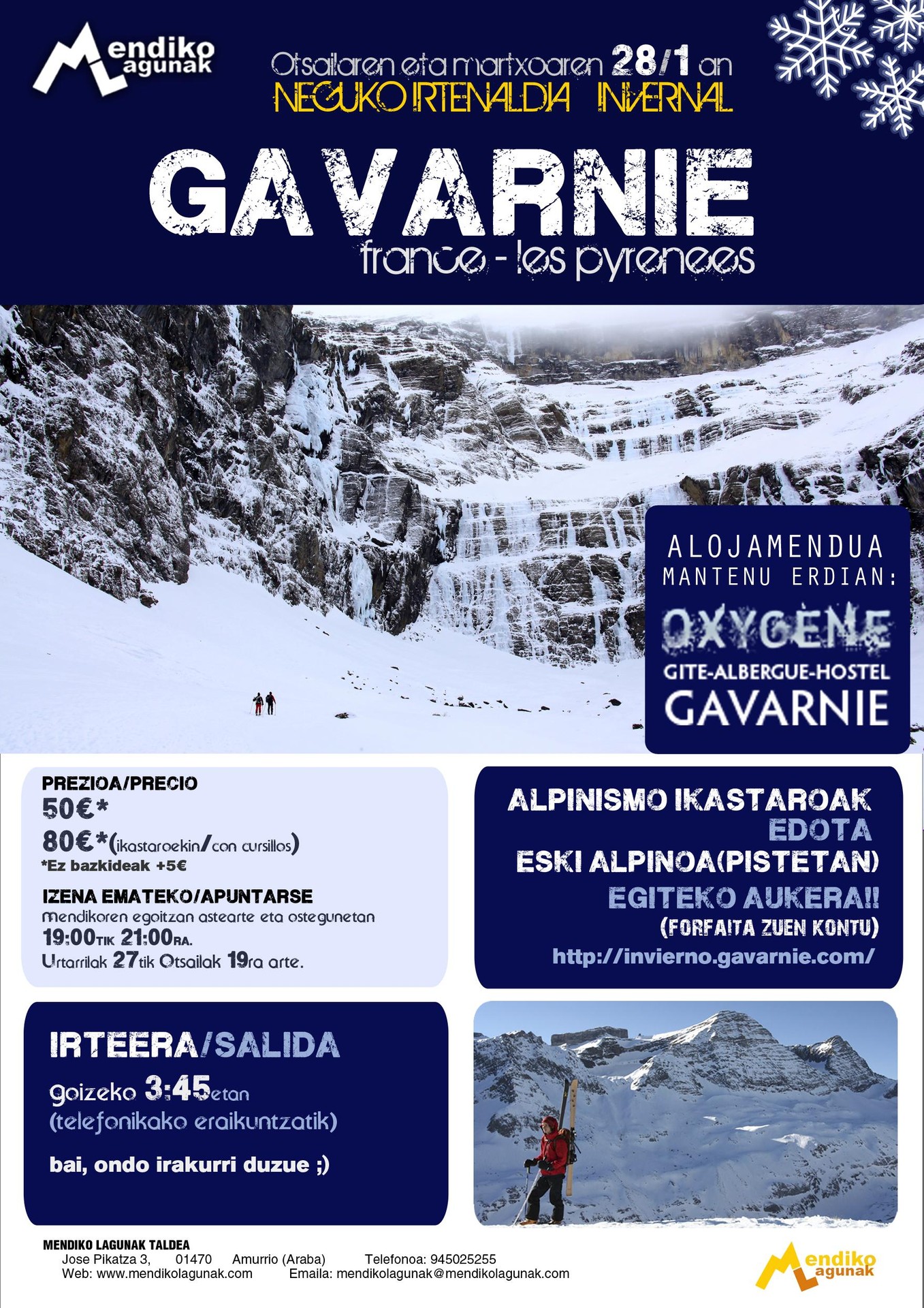 GAVARNIE: ELURRETARA IRTEERA