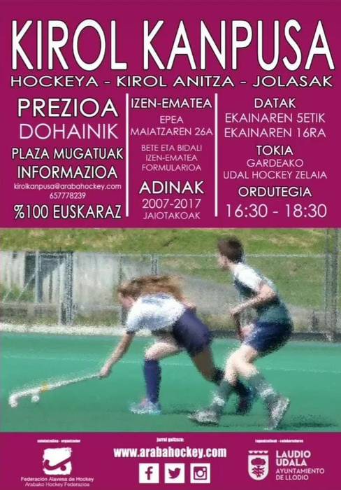 Hockey Campusean izena emateko azken eguna