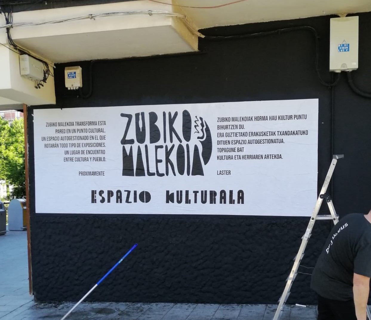 Kulturarako espazioa sortu dute Zubiko Malekoian