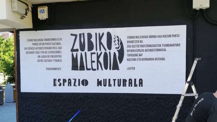 Kulturarako espazioa sortu dute Zubiko Malekoian