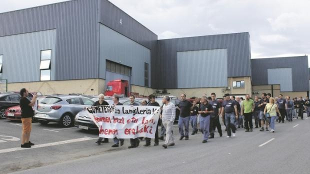 Gometegui enpresako zuzendaritzak 34 langile kaleratu nahi ditu