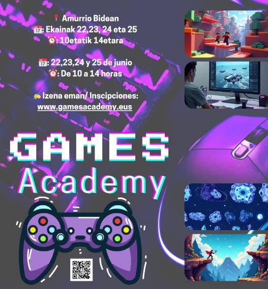 Games Academy tailerrak