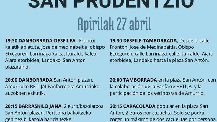 San Prudentzio Amurrion