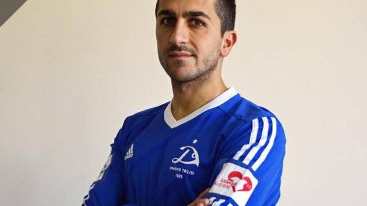 Mikel Alvaro futbol jokalaria Dinamo Tbilisi klubera itzuli da