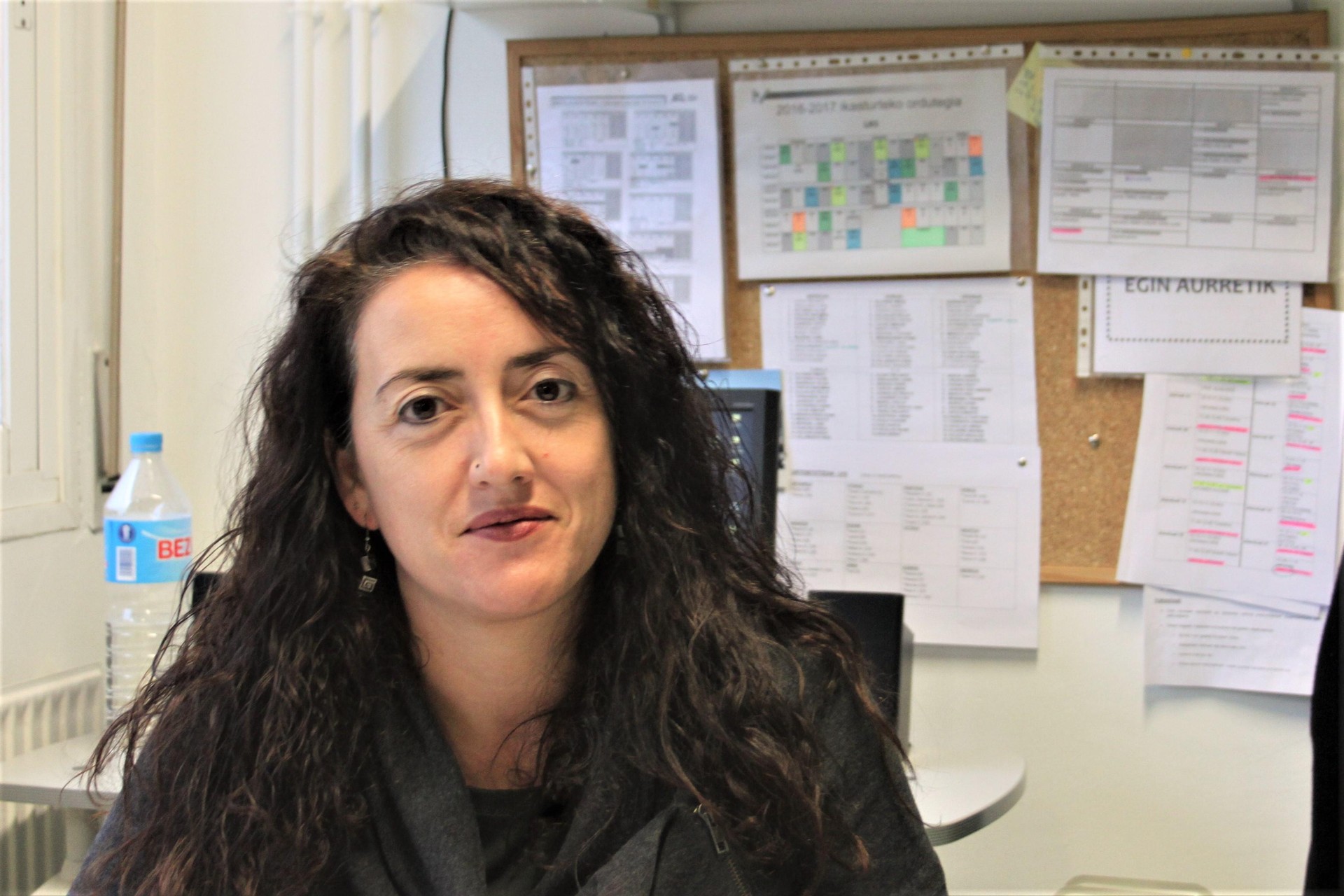 ELKARRIZKETA_Ainhoa Calvo “Mekanikoak diren lanak gutxiago kostatzen zaizkie ikasleei”