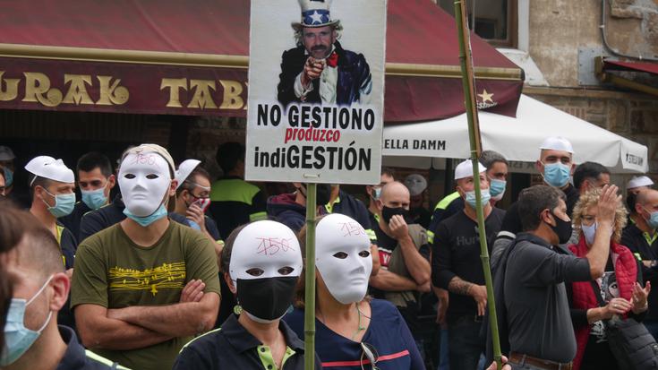 LAB: “Tubacexeko langileen enpleguaren aldeko borroka babestu eta bultzatuko dugu”