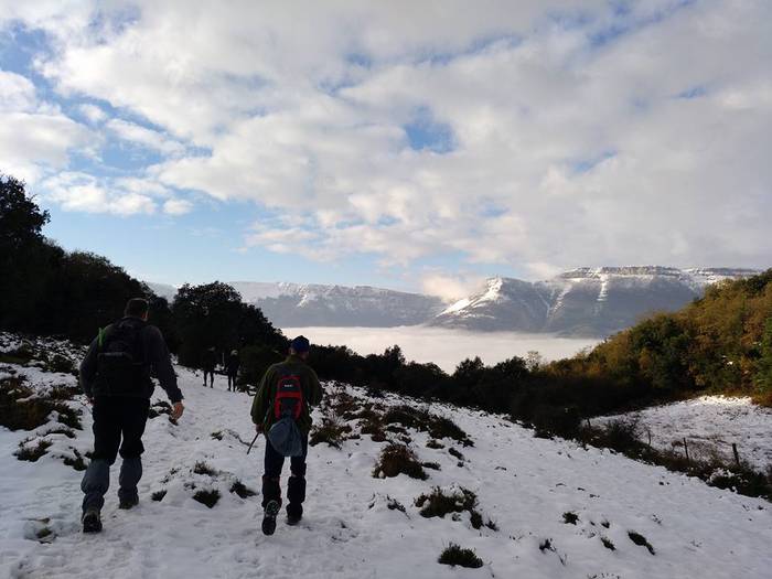 Elur gainean egin zuten Sara 8 1512470447379