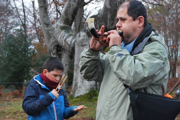 Olentzero hainbat lagunekin  15 1513585940530