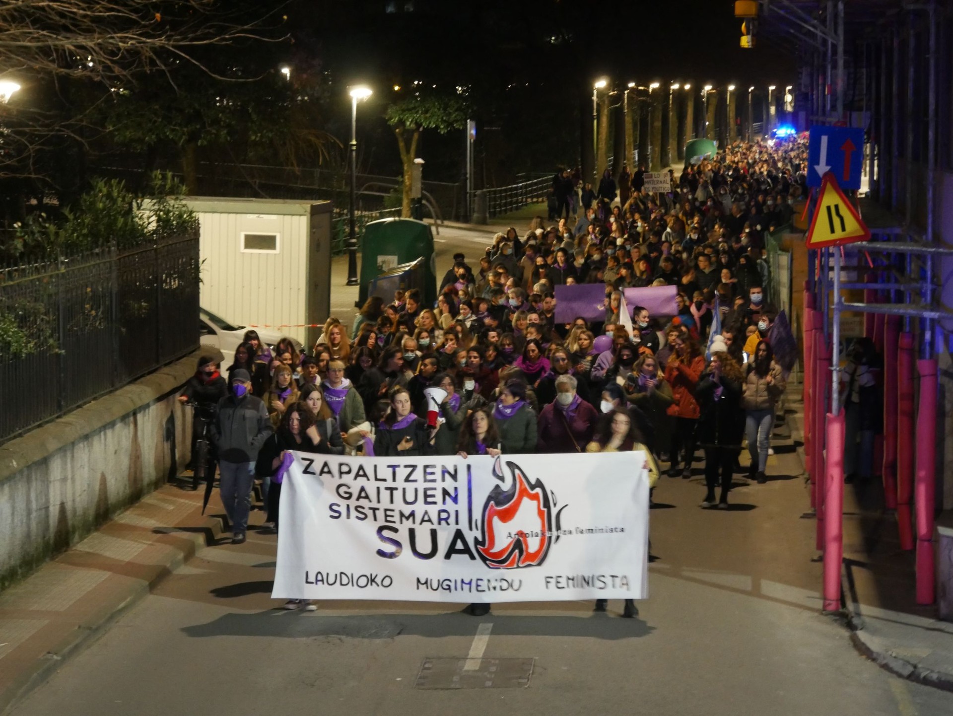 Bilera irekia deitu du Laudioko Mugimendu Feministak, "martxoaren 8a antolatzeko"