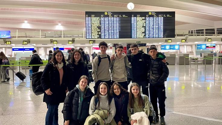 Laudio Institutuko ikasleak Alemanian daude jadanik, Erasmus+ programari esker