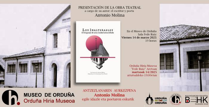 'Los inalterables' antzezlanaren aurkezpena