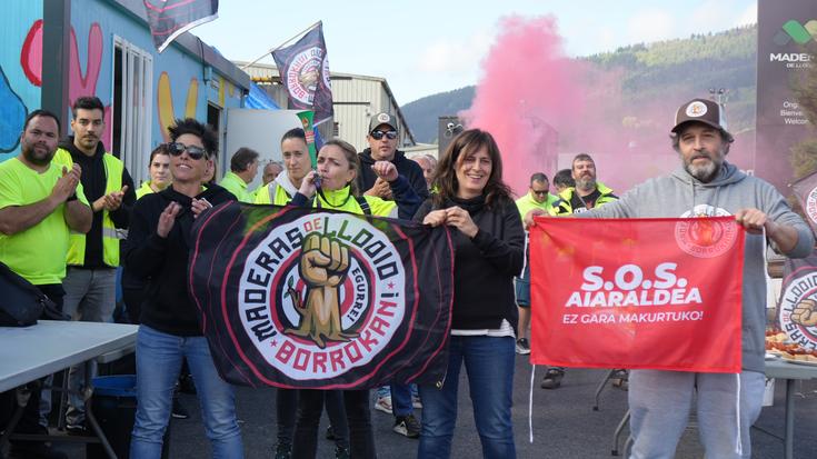 LABek eta ELAk "benetako inplikazioa" eskatu diote Aldundiari Maderas de Llodioko gatazka konpontzeko, akordioa lor daitekeela nabarmenduta