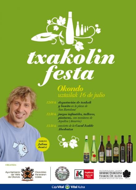 Bihar ospatuko dute III. Txakolin Festa