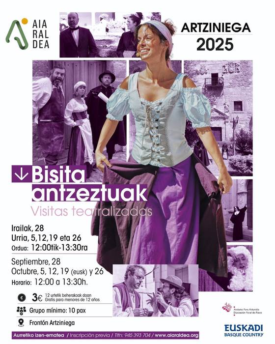 Bisita antzeztuak Artziniegan