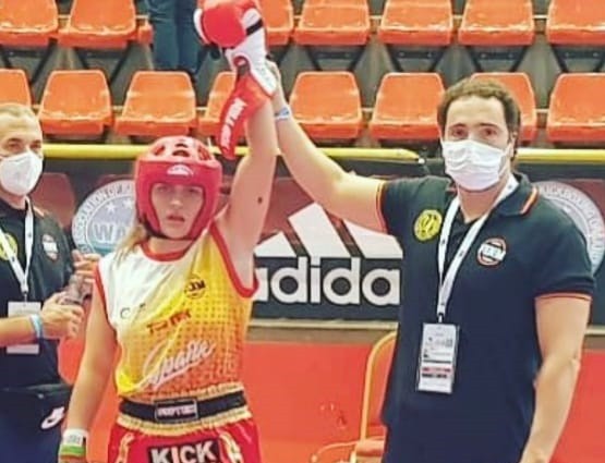 Izaro Blanco Europako Kick Boxing txapeldun berria da