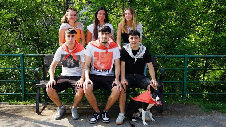 “Kuadrillarik gazteena gara, 18 urte bete berri ditugu eta jairako dugun gogoa nabaria da”