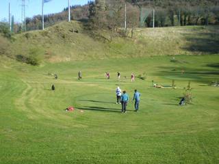 Urduñako "Pitch & Putt" zelaian 4 pertsonentzako partida