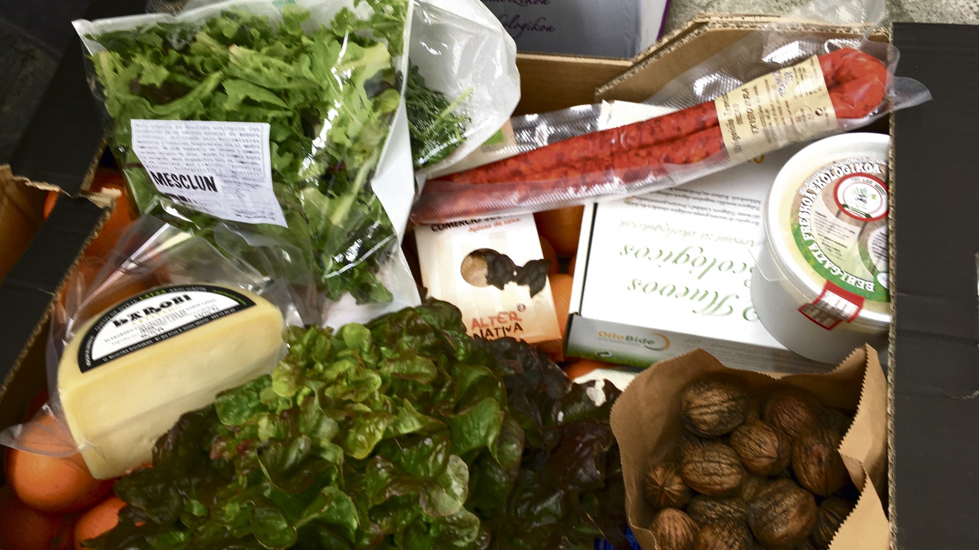 Tokiko produktu ekologikoak  zure etxeko atariraino
