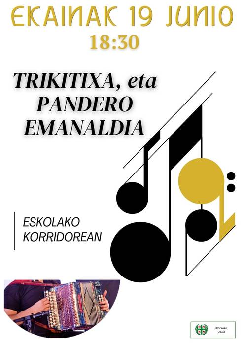 Trikitixa eta pandero emanaldia