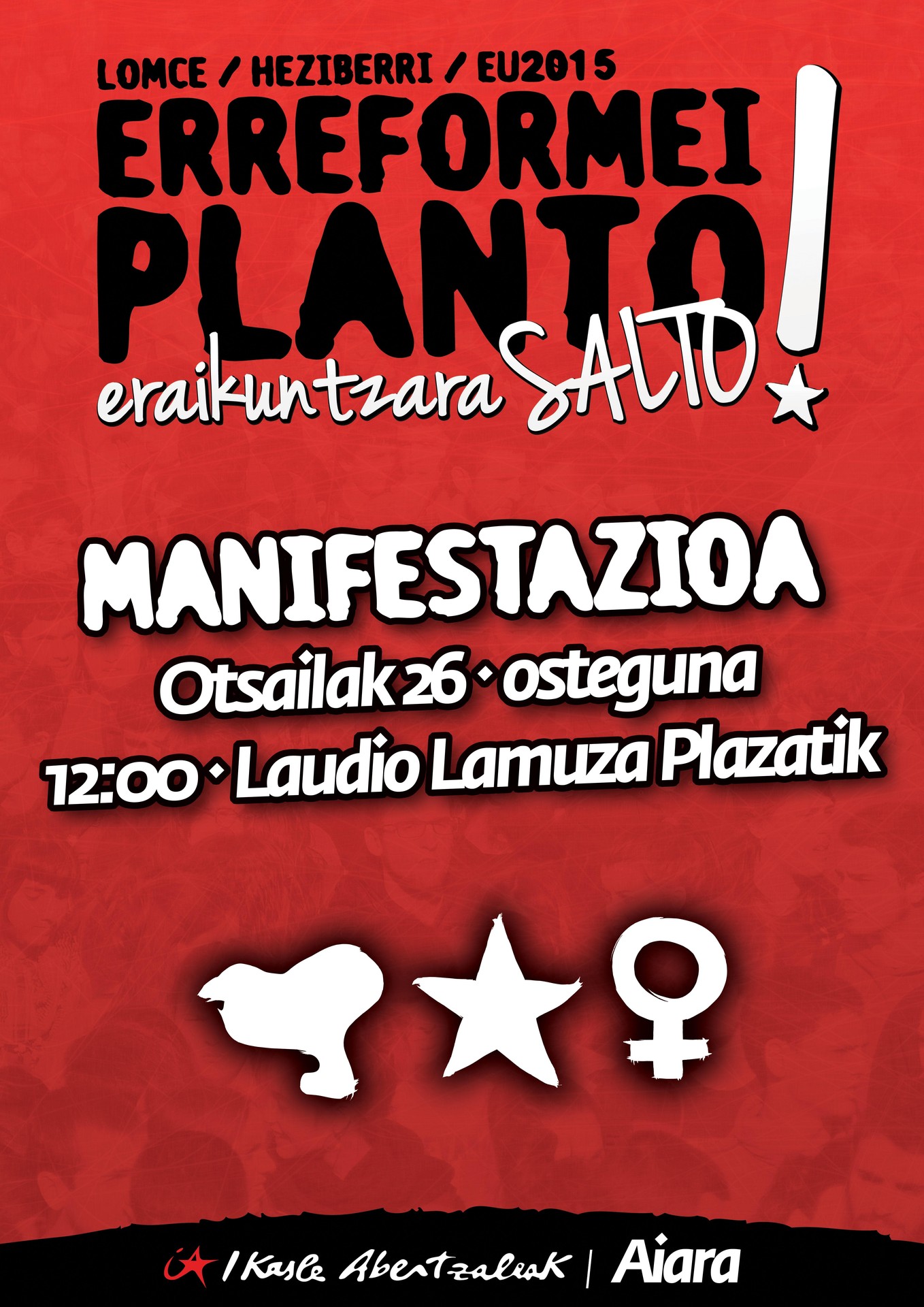 Erreformei planto... ERAIKUNTZARA SALTO!
