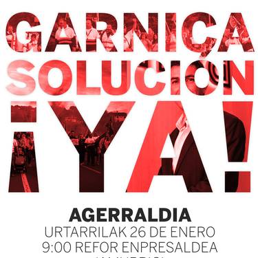 Maderas de Llodioko langileen agerraldia