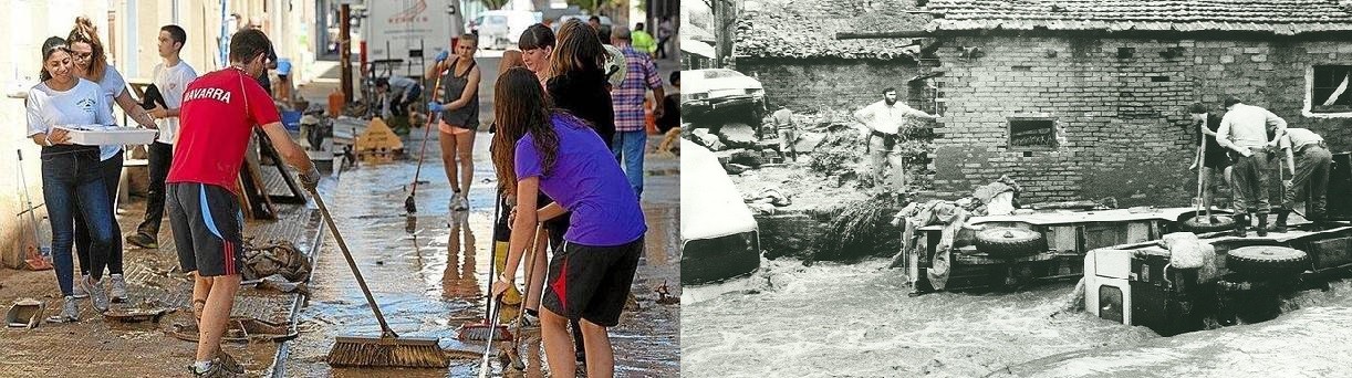 [ANALISIA] Laudio 1983 / Tafalla 2019: Uholdeak, auzolana eta elkar laguntza