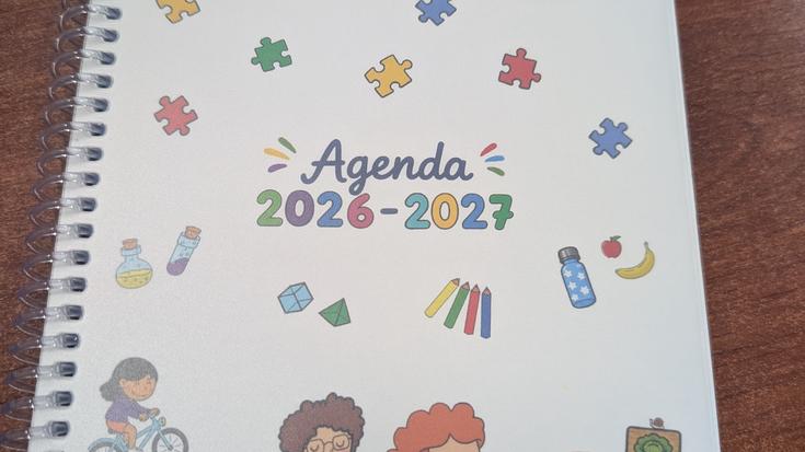 Amurrioko Udalak Lehen Hezkuntzako ikasleei eskola-agendak ematen laguntzen du