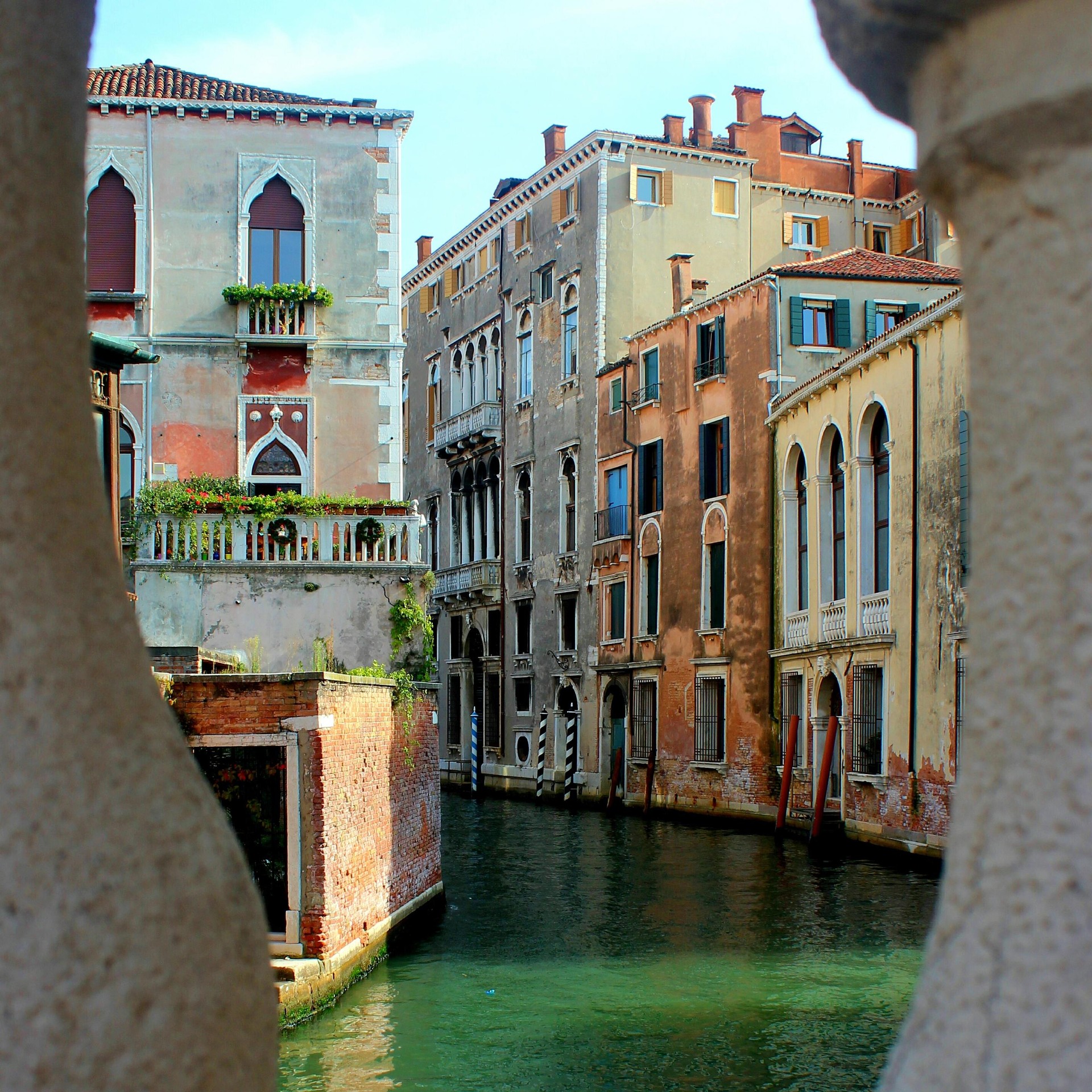 Veneziako markoa, paregabea. 